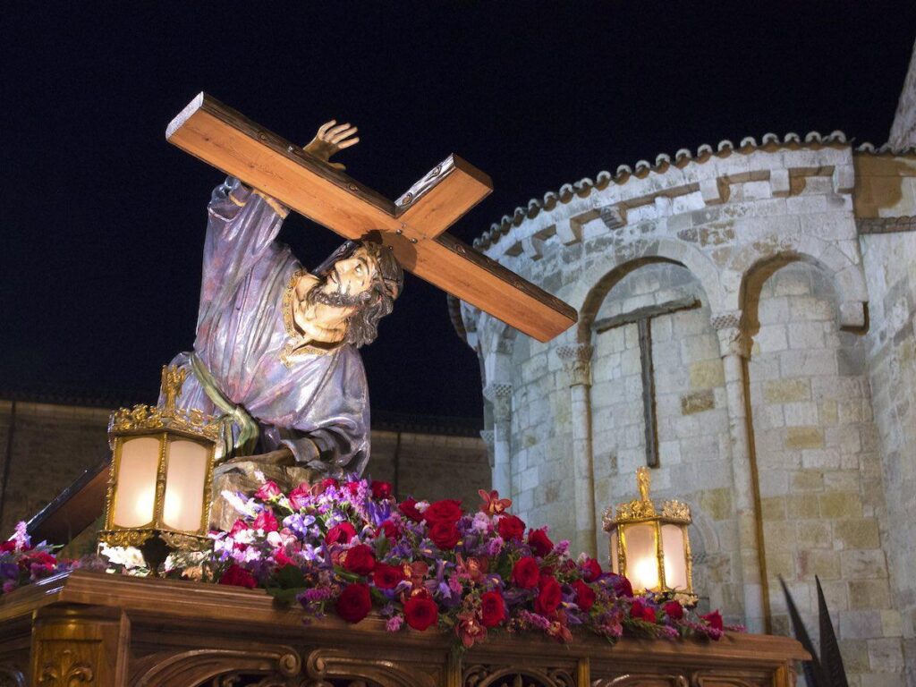 Procesión de la Tercera Caída, Lunes Santo Zamora 