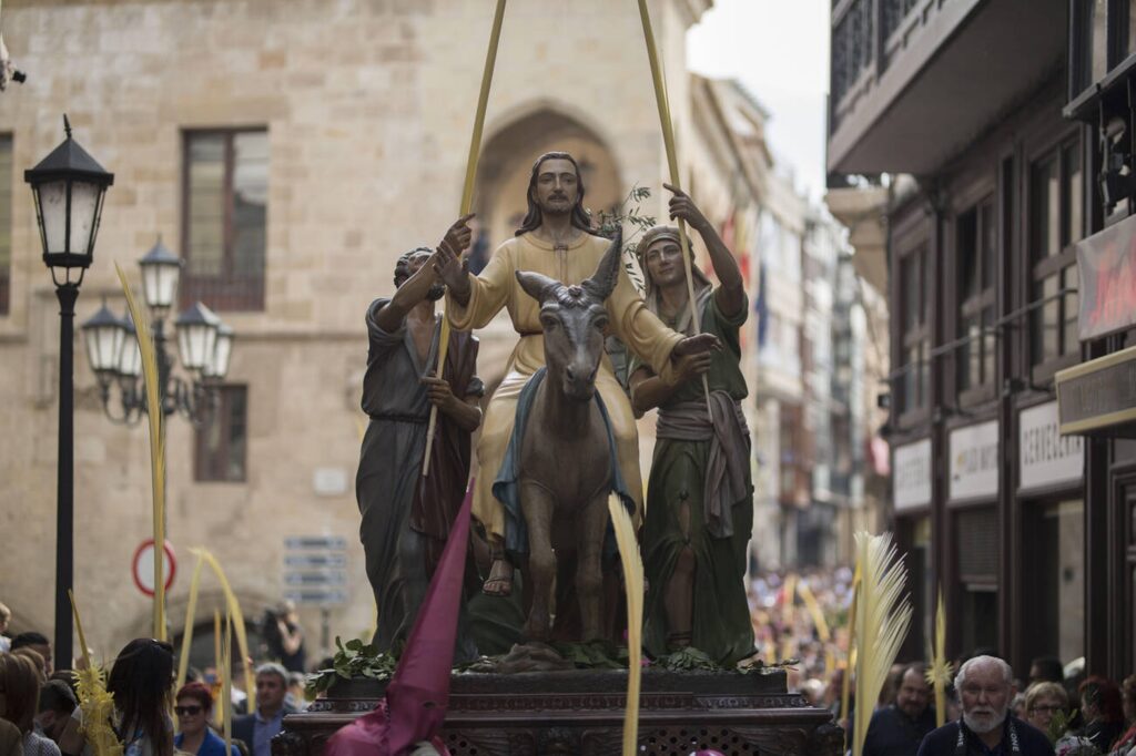 Procesión de la Borriquita Zamora, Domingo de Ramos