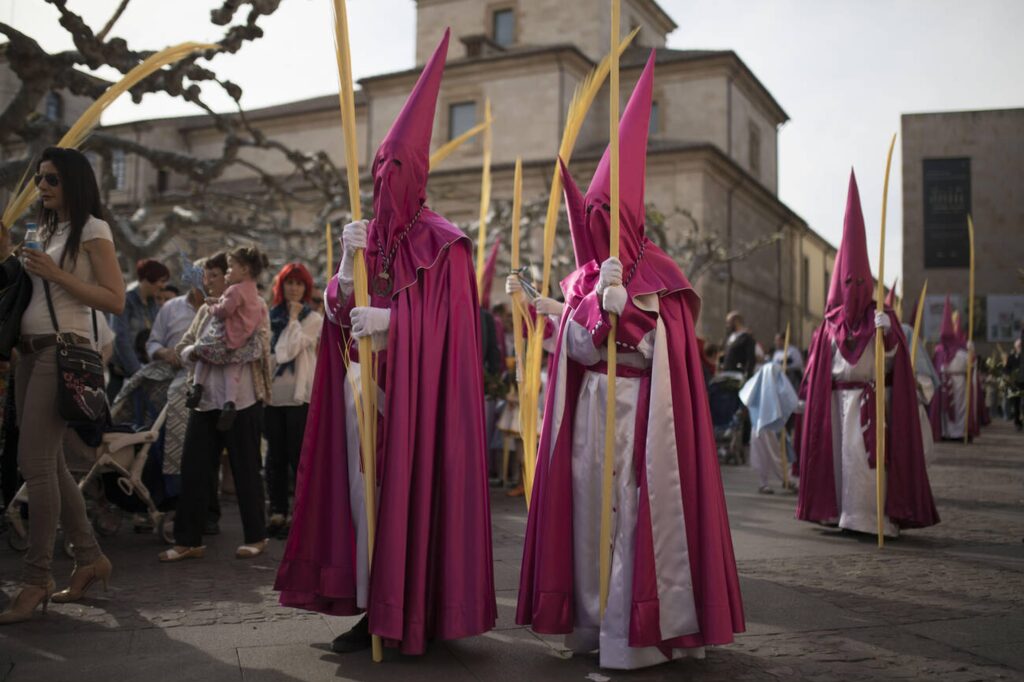 Domingo de Ramos Zamora procesion