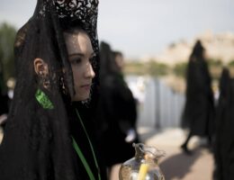 Mantilla Semana Santa, virgen de la esperanza